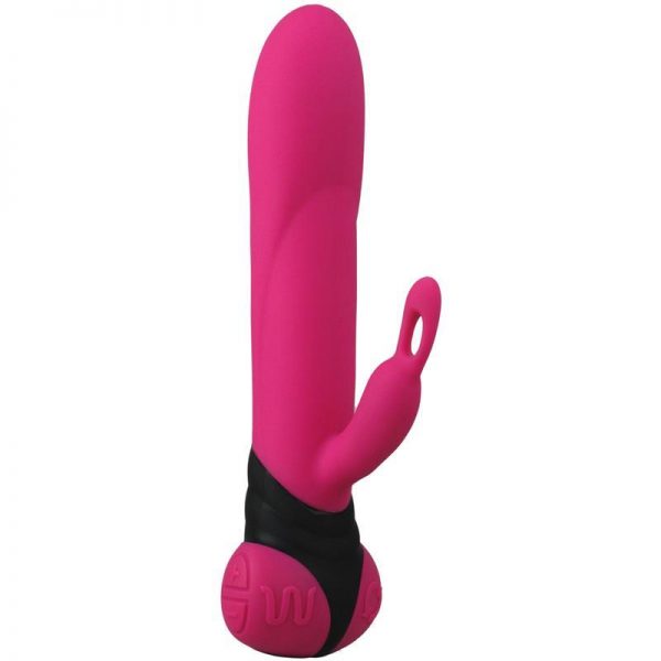 Vibrador Bonnie & Clyde Silicona diseñado por la marca ADRIEN LASTIC