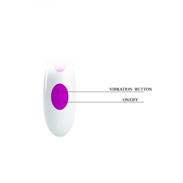 Vibrador Brighty Color Púrpura marca PRETTYLOVE