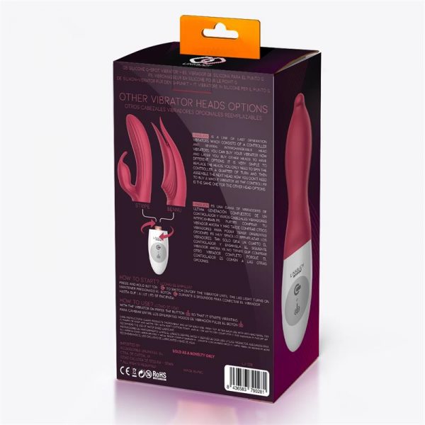 Vibrador Buldy USB Silicona de calidad