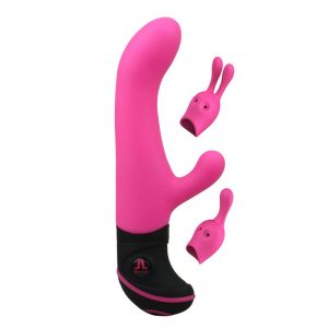 Vibrador Butch Cassidy Silicona 17.8 x 3.6 cm diseñado por la marca ADRIEN LASTIC
