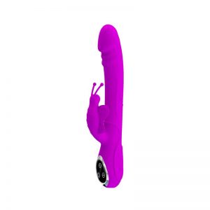 Vibrador Butterfly Color Rosa diseñado por la marca PRETTYLOVE