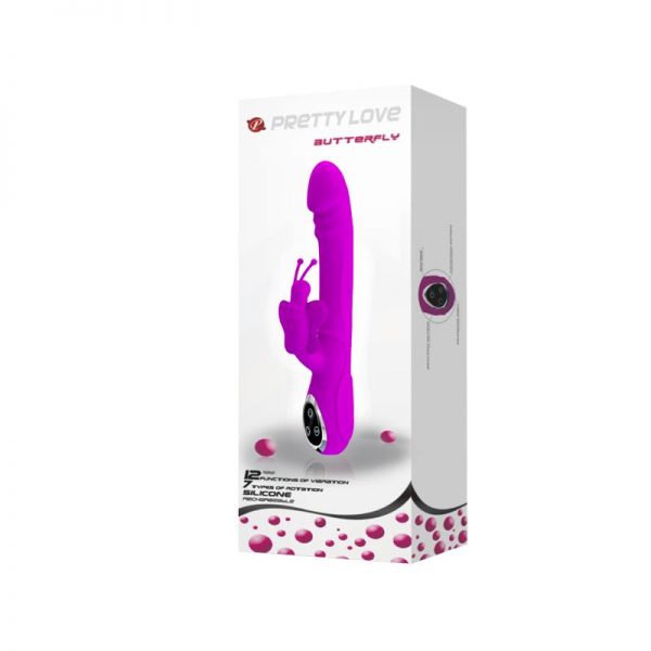 Vibrador Butterfly Color Rosa en www.tiendaeroticaweb.es