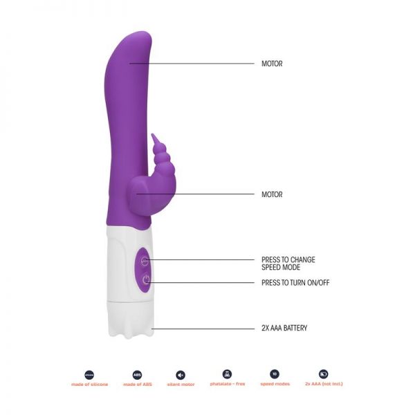 Vibrador Buzzy Bee Purpura fabricante GC