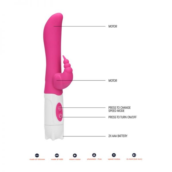 Vibrador Buzzy Bee Rosa en www.tiendaeroticaweb.es