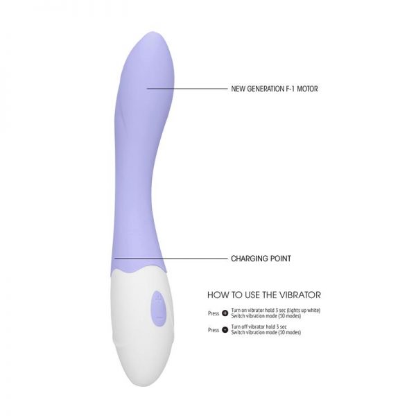 Vibrador Candi Púrpura de la tienda erótica web www.tiendaeroticaweb.es