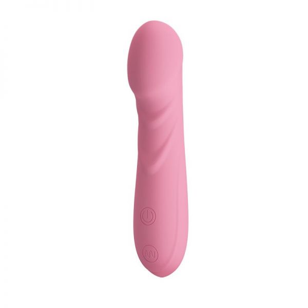 Vibrador Candice Color Rosa Claro fabricado por PRETTYLOVE