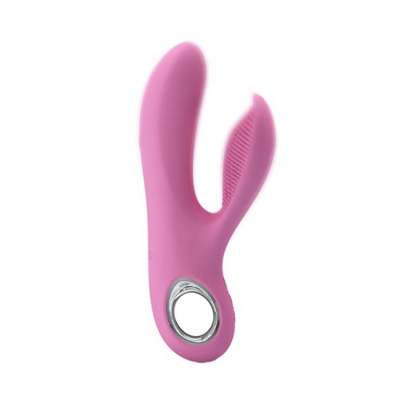 Vibrador Canrol USB Silicona Rosa Suave de calidad y barato
