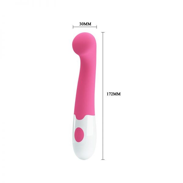Vibrador Charles Color Rosa marca PRETTYLOVE