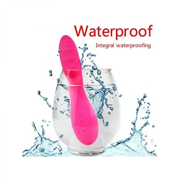 Vibrador con Calor Achi Rosa Silicona 19 x 3.5 cm barato