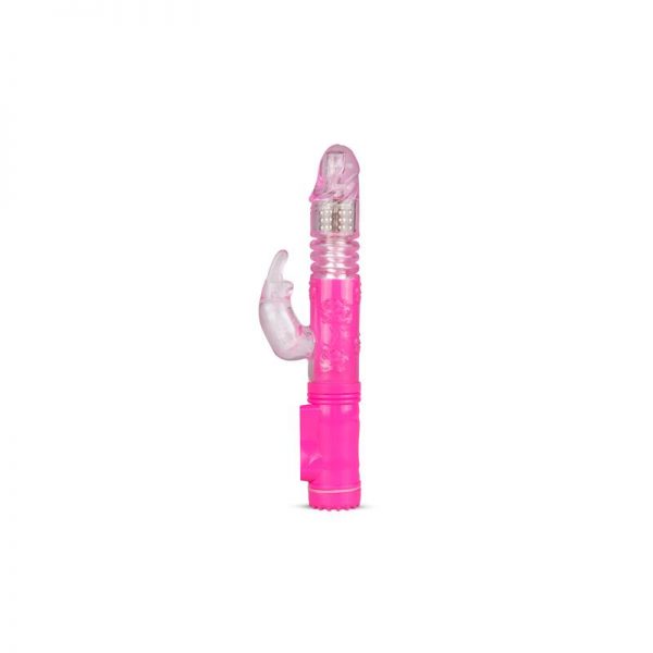 Vibrador Percutador y Bolas Rotadoras Rosa de precio barato