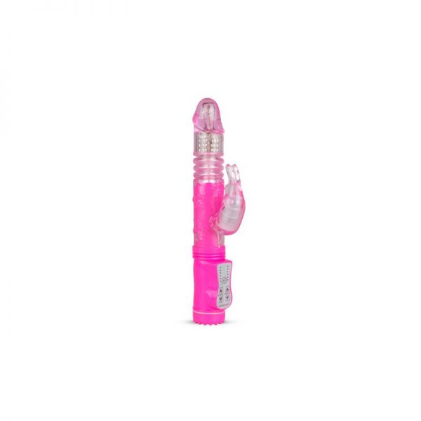 Vibrador Percutador y Bolas Rotadoras Rosa diseñado por la marca EASYTOYS
