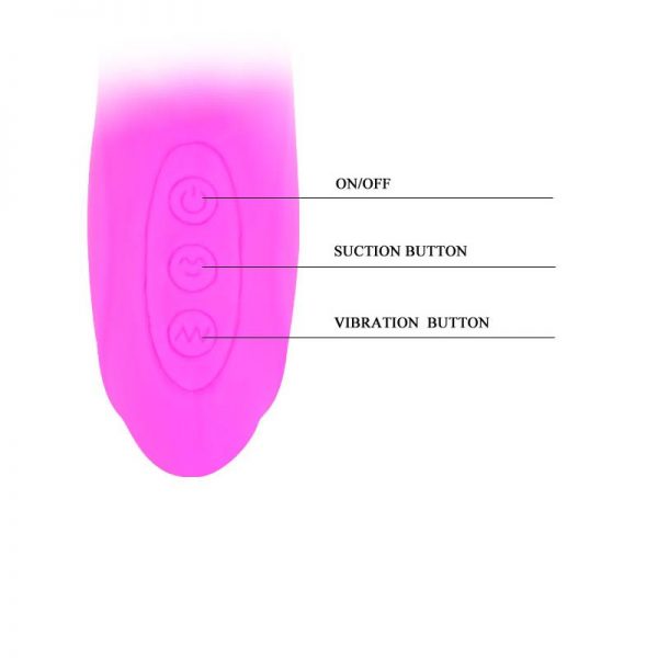 Vibrador con Succión Desirable Flirt diseñado por ROMANCE