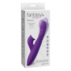 Vibrador con Succion y Movimiento Ultimate Thrusting de la marca FANTASY FOR HER