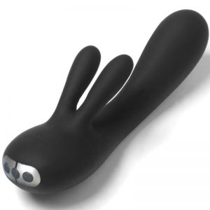 Vibrador Conejito Fifi Negro diseñado por la marca JE JOUE