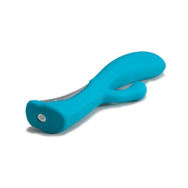 comprar Vibrador Conejito Iora con Doble Acción Color Turquesa