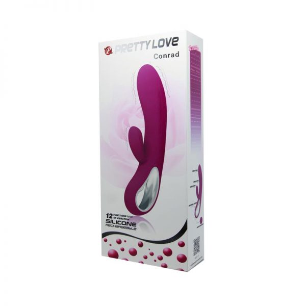 Vibrador Conrad Color Púrpura fabricado por PRETTYLOVE