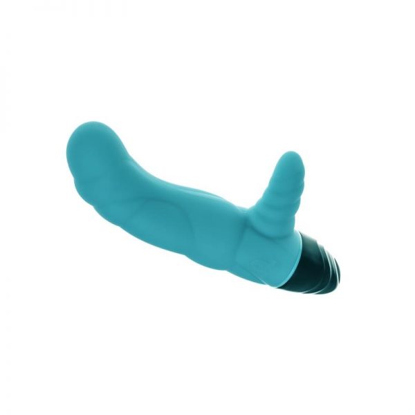 comprar Vibrador Cyclone Silicona 16 x 7.2 cm Azul barato y de calidad