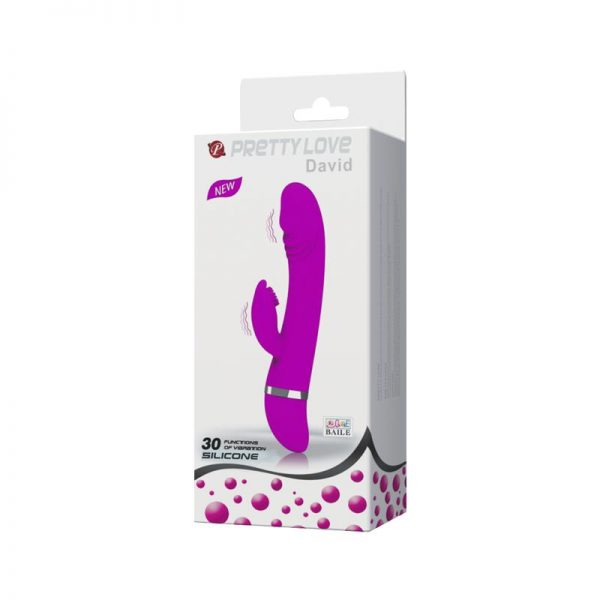 Vibrador David Color Púrpura de calidad