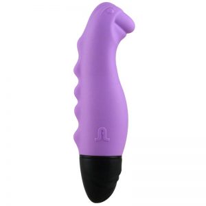 Vibrador Dino Silicona 15.1 x 3.8 cm diseñado por la marca ADRIEN LASTIC