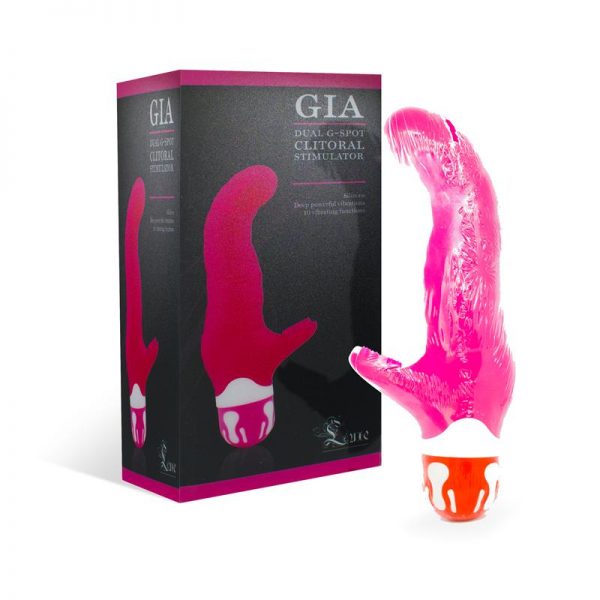 Vibrador Doble Estimulación Gia Sweet Love de calidad