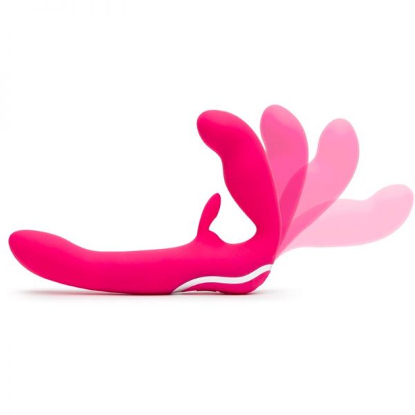 venta de Vibrador Doble sin Arnés On Rabbit USB Rosa en tienda erótica online