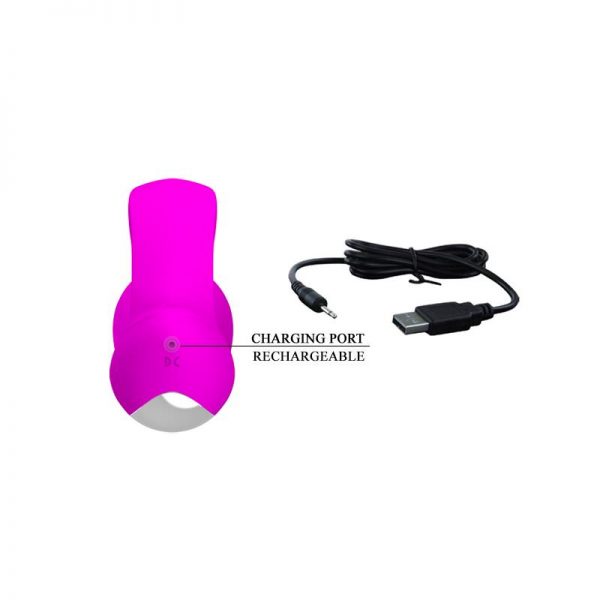 Vibrador Dylan Color Púrpura diseñado por PRETTYLOVE