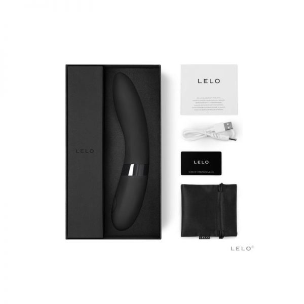 ELISE 2 Vibrador Negro fabricado por LELO