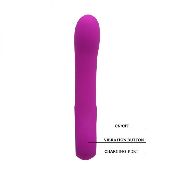 Vibrador Elmer Color Rosa diseñado por PRETTYLOVE