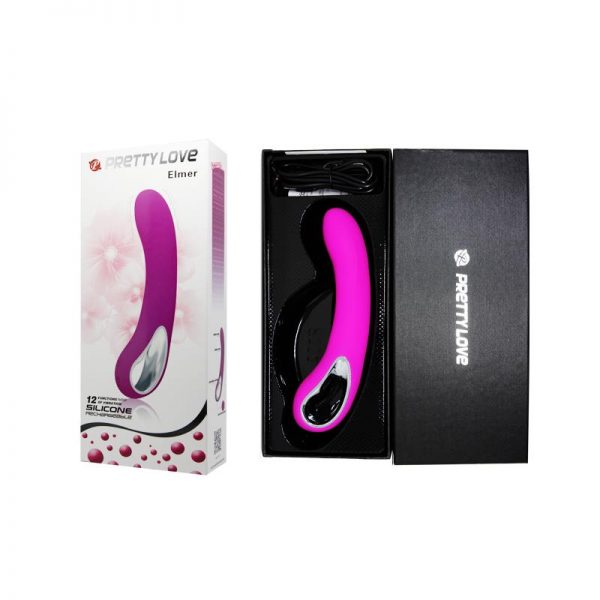 Vibrador Elmer Color Rosa fabricado por PRETTYLOVE