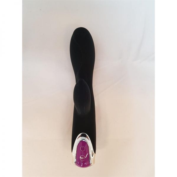comprar Vibrador Eve Silicona Negro 18 x 3.2 cm barato y de calidad