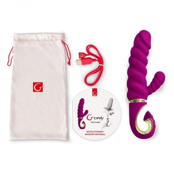 Vibrador Gcandy Sweet Raspberry fabricado por GVIBE