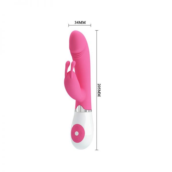 Vibrador Gene Color Rosa marca PRETTYLOVE