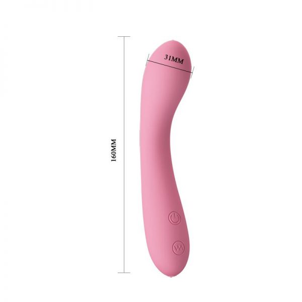 Vibrador Gloria Color Rosa Claro marca PRETTYLOVE