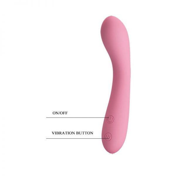 Vibrador Gloria Color Rosa Claro barato