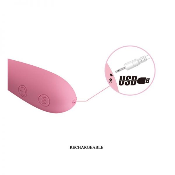 Vibrador Gloria Color Rosa Claro de calidad