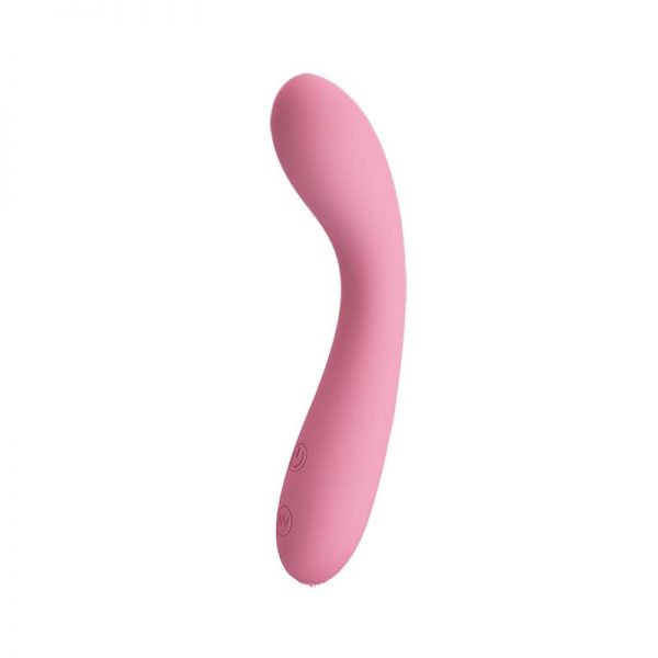 Vibrador Gloria Color Rosa Claro diseñado por la marca PRETTYLOVE