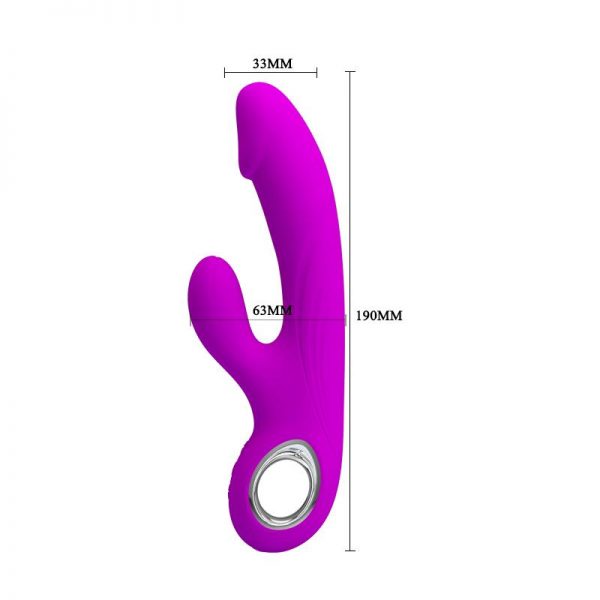 Vibrador Gordon Color Rosa fabricante PRETTYLOVE