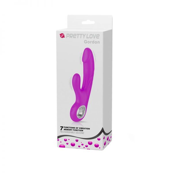 Vibrador Gordon Color Rosa fabricado por PRETTYLOVE
