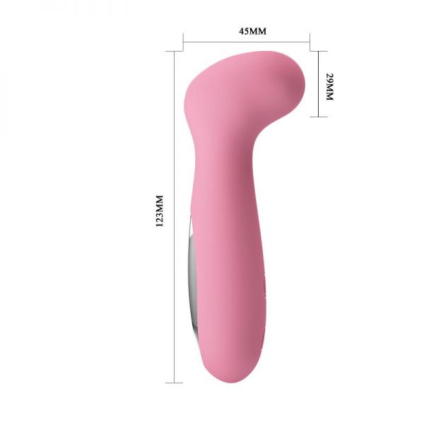 Vibrador Grace Color Rosa Claro marca PRETTYLOVE