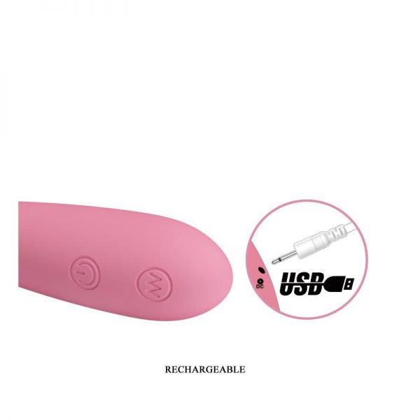 Vibrador Grace Color Rosa Claro de calidad