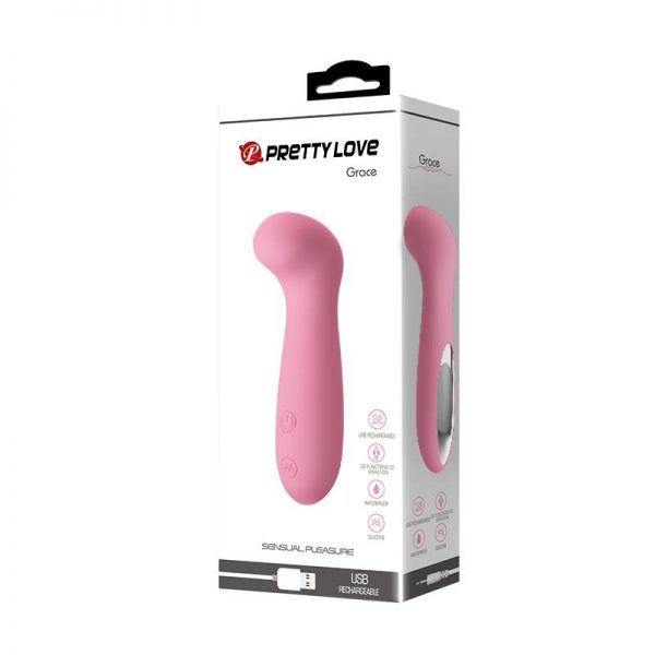 Vibrador Grace Color Rosa Claro en www.tiendaeroticaweb.es