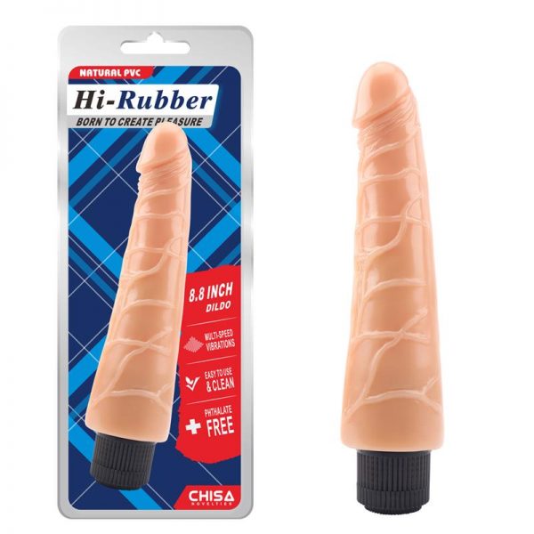 Vibrador Hi-Rubber 8.8 Natural diseñado por la marca CHISA