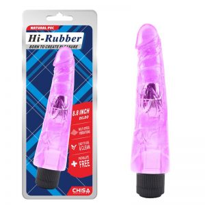 Vibrador Hi-Rubber 8.8 Purpura diseñado por la marca CHISA