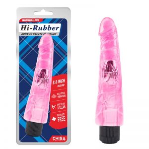 Vibrador Hi-Rubber 8.8 Rosa diseñado por la marca CHISA