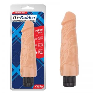 Vibrador Hi-Rubber 9 Natural diseñado por la marca CHISA