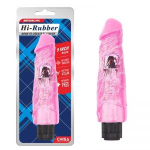 Vibrador Hi-Rubber 9 Rosa diseñado por la marca CHISA
