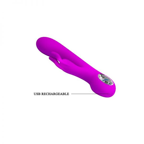 Vibrador Hot Rabbit Púrpura barato