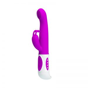 Vibrador Hugh Color Rosa diseñado por la marca PRETTYLOVE