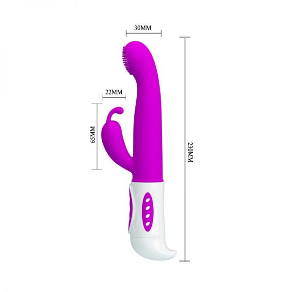 Vibrador Hugh Color Rosa marca PRETTYLOVE