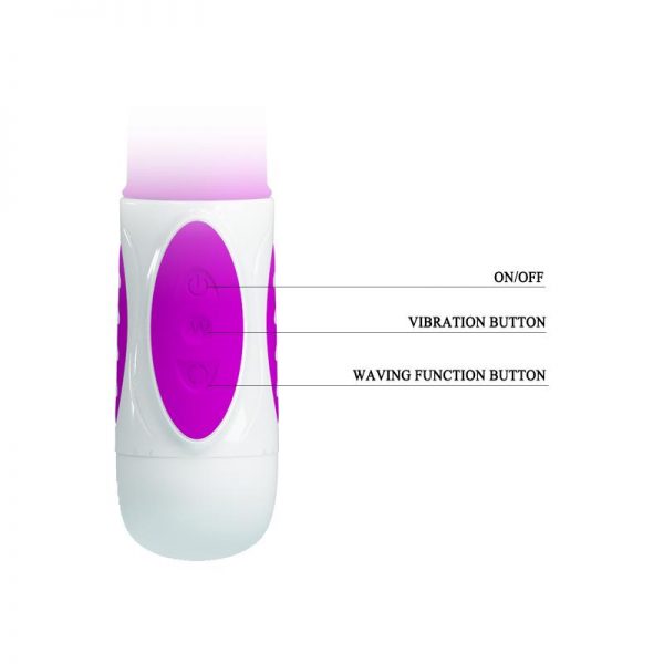 Vibrador Hugh Color Rosa barato